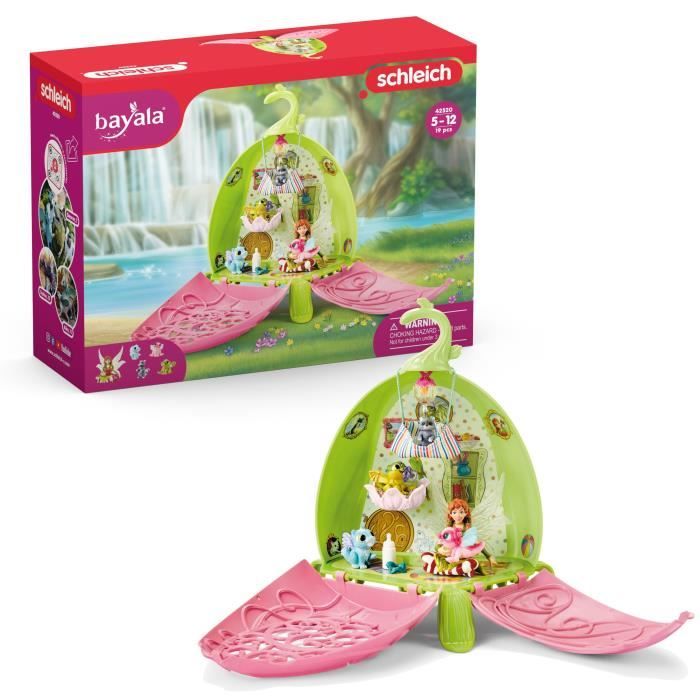 Image of SCHLEICH - 42520 BAYALA Marween e il suo asilo per animali - Scatola magica e fatata con figurine di animali magici