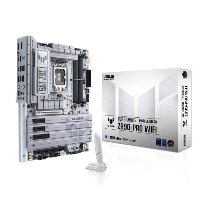 Scheda madre - ASUS - TUF GAMING Z890-PRO WIFI - Presa LGA1851 - DDR5 - Wi-Fi integrato
