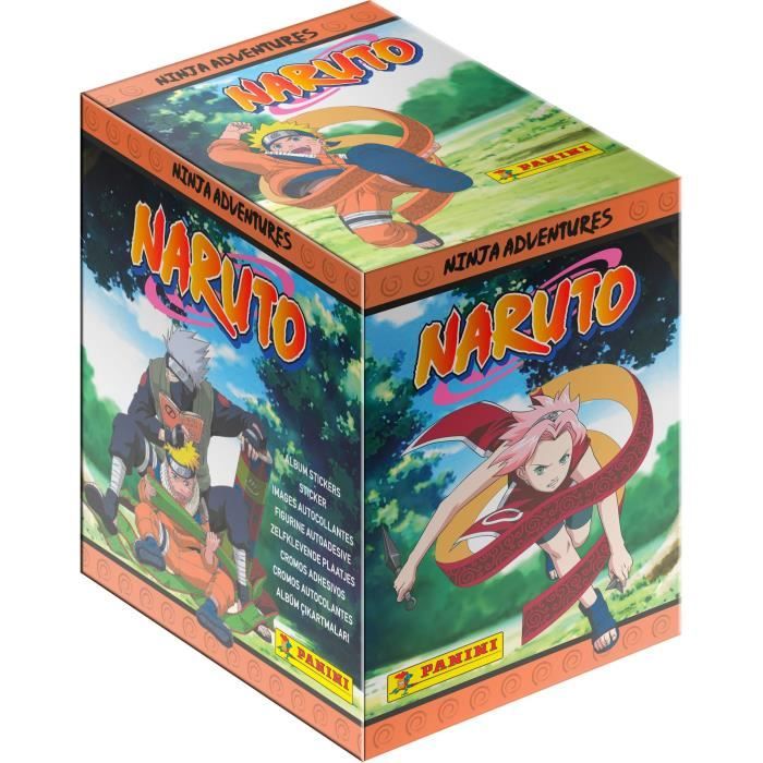 Image of Scatola da 36 buste - PANINI - NARUTO - Le avventure di un ninja - 180 figurine
