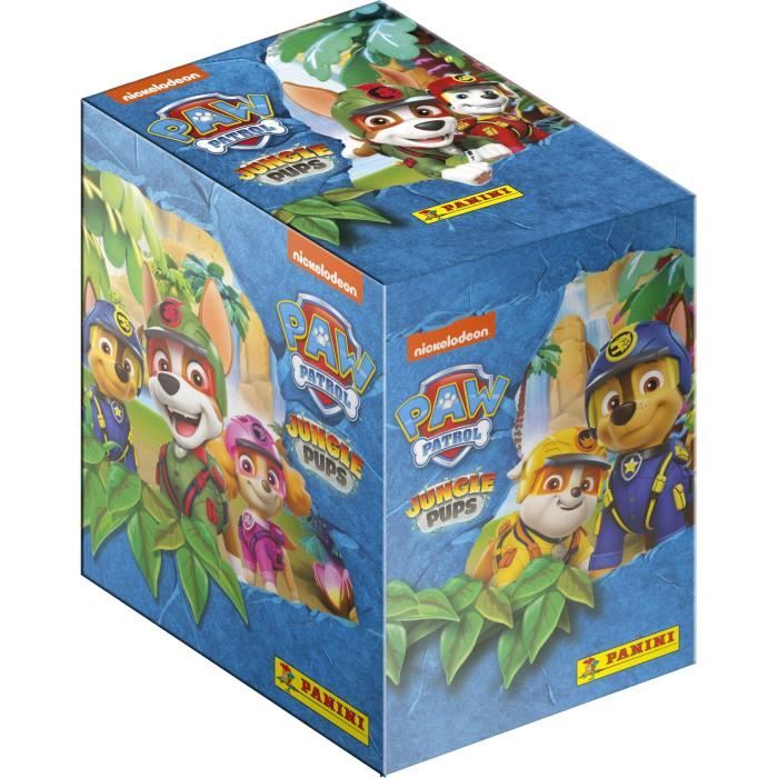 Image of Scatola da 36 buste - PANINI - Paw Patrol Mission Jungle - 180 figurine