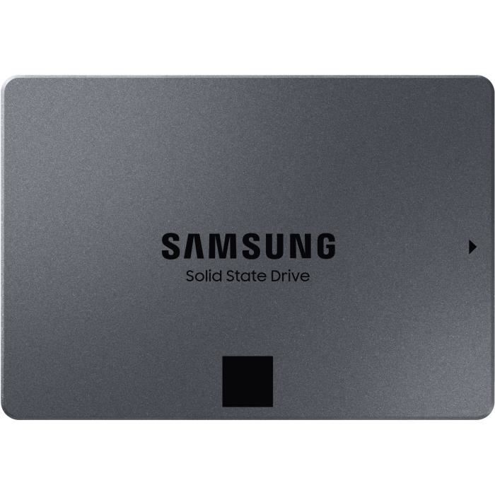 SAMSUNG - Unità SSD interna - 870 QVO - 4 TB - 2,5 (MZ-77Q4T0BW)