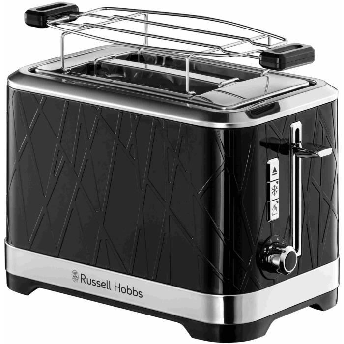 Image of Russell Hobbs 28091-56 Tostapane con struttura, Lift'n Look, Slot XL, Forno regolabile, Scaldaforno - Nero