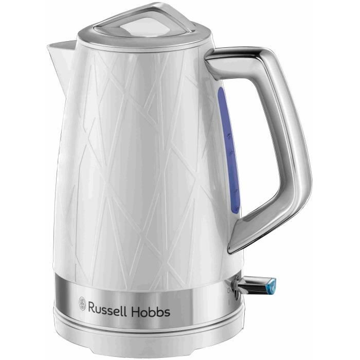 Image of Russell Hobbs 28080-70 Struttura Bollitore 1.7L, Bollitore Rapido, Consuma Meno Energia, Base Multidirezionale 360 - Bianco