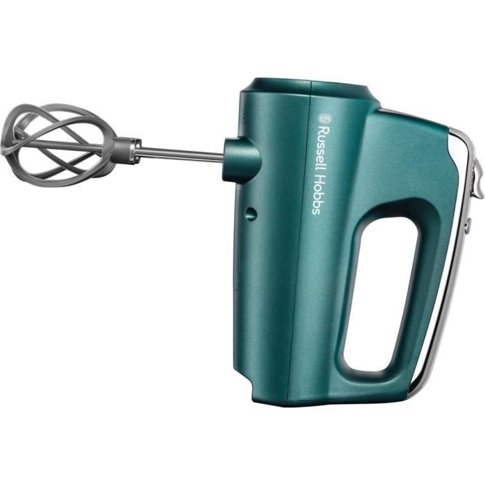 Image of Russell Hobbs 25891-56 Swirl Mixer, 5 velocità, funzione Turbo, 1 paio di eliche, impastatrice, miscelatori a frusta - Turchese