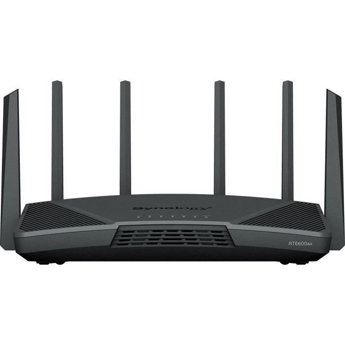Router - Synology RT6600AX Desktop Tribanda wireless -Router - Wireless - 4 porte switch