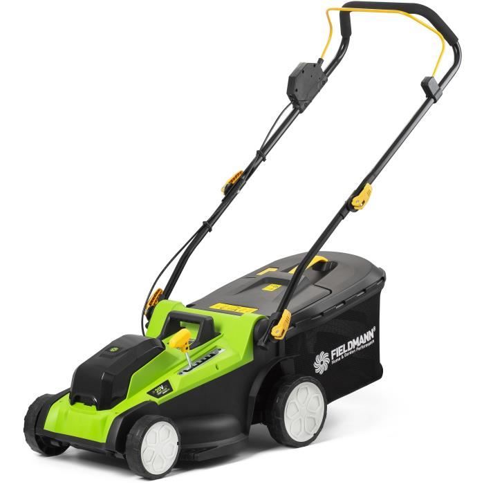 Image of Rasaerba a batteria - FIELDMANN - 20V - Taglio 37 cm - Altezza max 75 mm - Batteria e caricabatteria non inclusi
