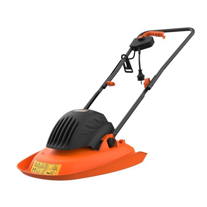 Rasaerba elettrico a cuscino d'aria BLACK & DECKER 12 '' - 1200 W - 6 lame - BEMWH551-QS