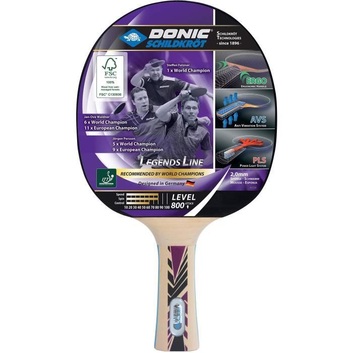 Image of Racchetta da ping pong - SCHILDKRT - LEGENDS 800 FSC