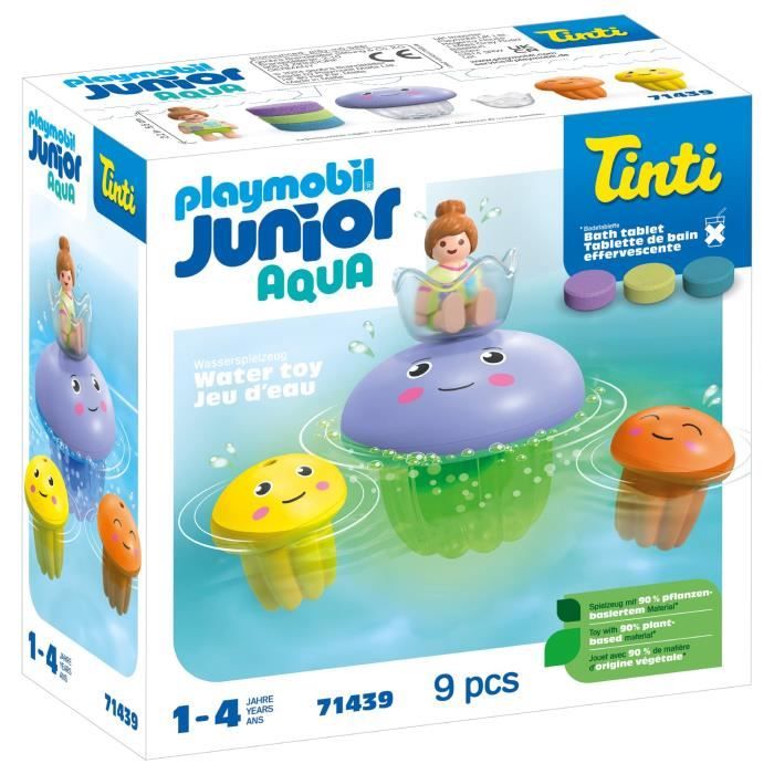 Image of PLAYMOBIL JUNIOR - 71439 - Medusa Junior AQUA Tinti