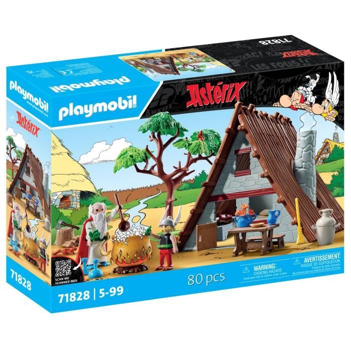 Image of PLAYMOBIL 71828 Asterix: La capanna di Asterix con Panoramix