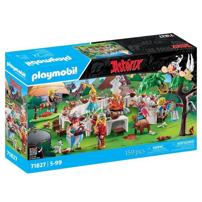 Image of PLAYMOBIL 71827 Asterix: Il banchetto del villaggio Personaggi
