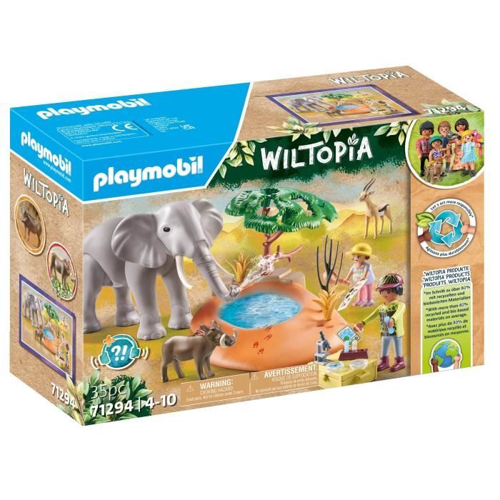Image of PLAYMOBIL 71294 Esploratori con animali della savana - Wiltopia