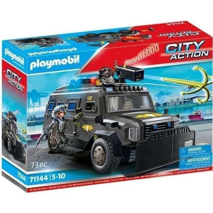 Image of PLAYMOBIL 71144 Veicolo di intervento delle forze speciali - Ufficiali di polizia - Azione cittadina - Unità d'élite