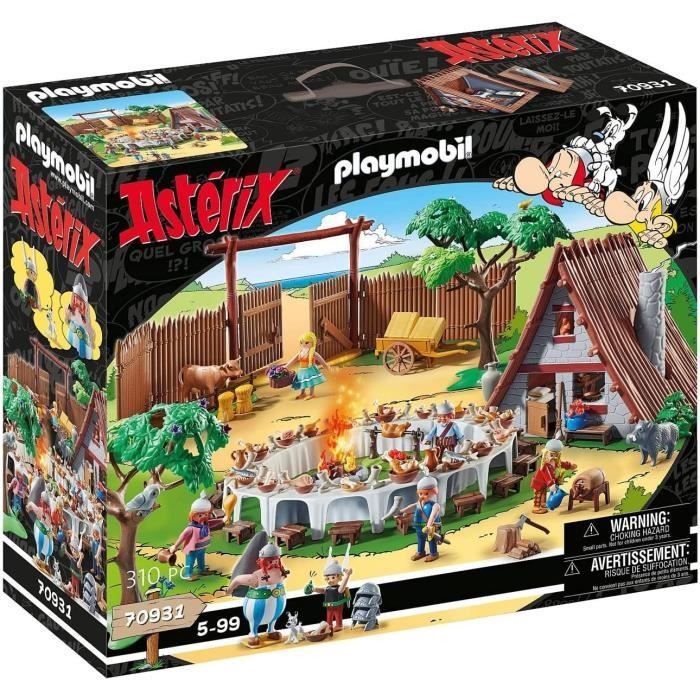 Image of PLAYMOBIL - 70931 - Asterix: Il banchetto del villaggio