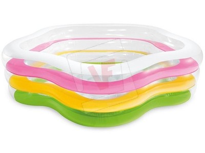 PISCINA FUORITERRA GONFIABILE SUMMER COLORS 185x180x53H CM. INTEX