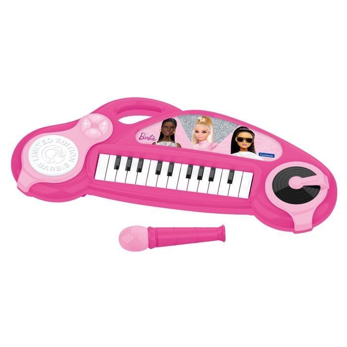 Image of Pianoforte elettronico per bambini Barbie con effetti luminosi e microfono