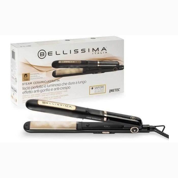 Image of Piastra a Vapore - Bellissima - My Pro Steam B28 100 - Protezione e Lucentezza - 3 Temperature - Adatta a Tutti i Tipi di Capelli