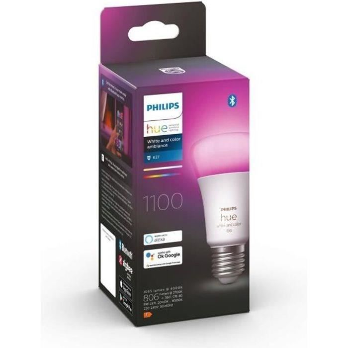 Image of PHILIPS Hue bianco and Color Ambiance - Lampadina LED connessa 10W Equivalente 75W - E27 Bluetooth x1