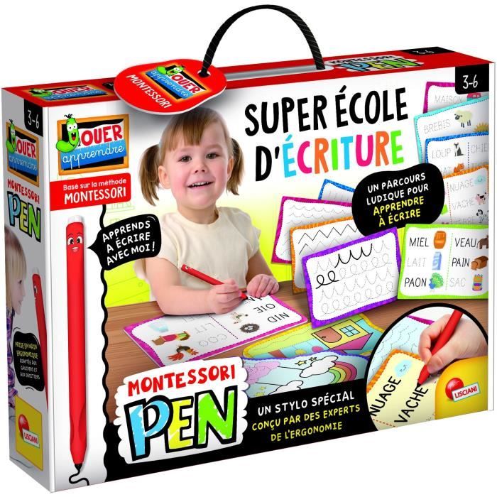Penna ergonomica - Montessori Pen Super Writing School - LISCIANI