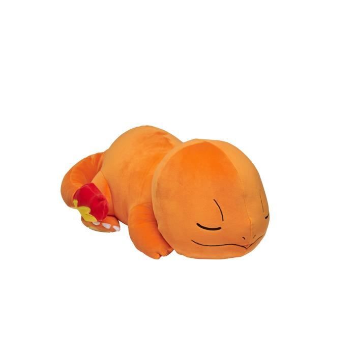 Image of Peluche Salameche Sleeps 40cm - BANDAI - Pokémon - Piumino o Cuscino per Bambini dai 2 Anni in su