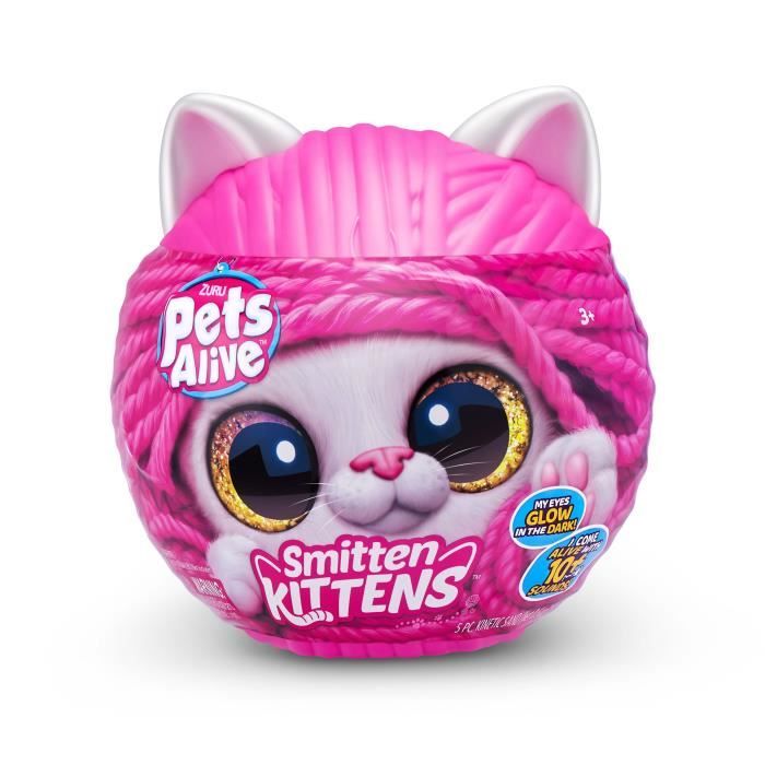 Image of Peluche interattivi - ZURU - Smitten Kittens S1 - 8 gattini da collezionare con suoni e biberon