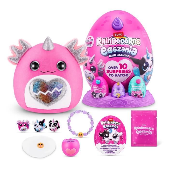 Image of Peluche a sorpresa - ZURU - Eggzania Mini Surprise S1 - 10 sorprese - 6 modelli - Morbido