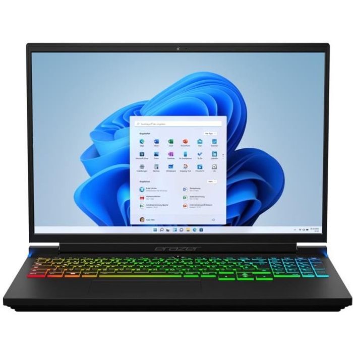 PC Laptop Gamer Medion Erazer Major X10 16 QHD+ 165Hz - Intel Arc A730M - Intel Core I7-12700H - RAM 16GB - 1to SSD - Win 11 -