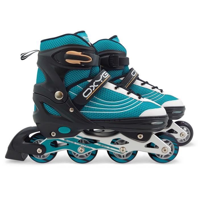 Image of Pattini in linea semi-morbidi regolabili - taglia 42-45 - SKIDS CONTROL OXYGEN - OX794303