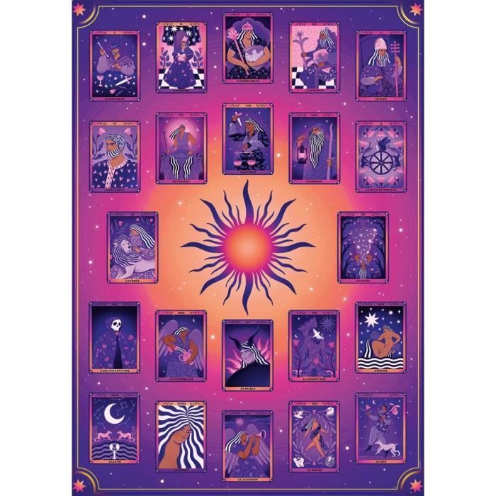 Image of Nathan-Puzzle 1500 pezzi-Tarocchi e divinazione/Coralie Fau-Adulti e bambini dai 14 anni-Puzzle di qualità Premium-12000930
