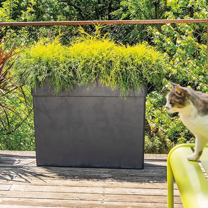 Muret Haut come R - altezza 78 cm - antracite - deroma