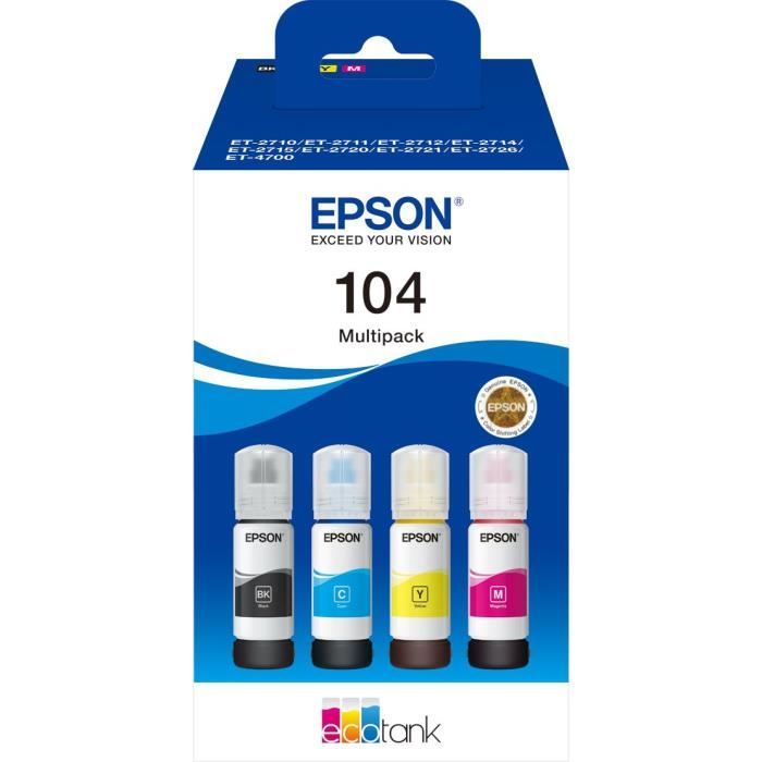 Multipack 4 colori EcoTank 104