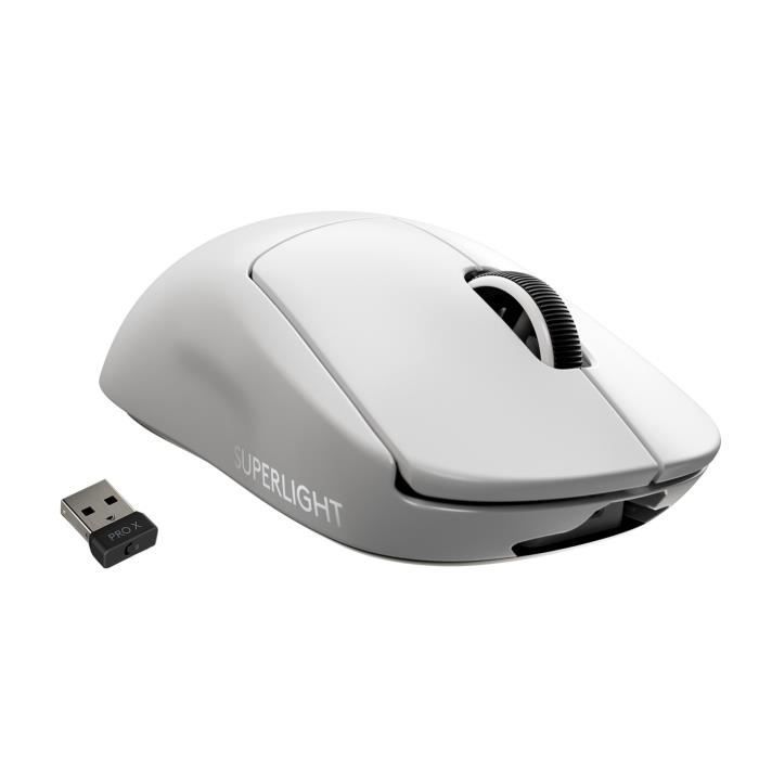 Mouse da gioco - wireless - LOGITECH G - PRO X SUPERLIGHT - Bianco