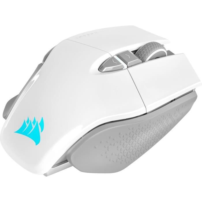 Mouse da gioco - Wireless - Corsair - M65 RGB Ultra Wireless - White - (CH -9319511 -EU2)