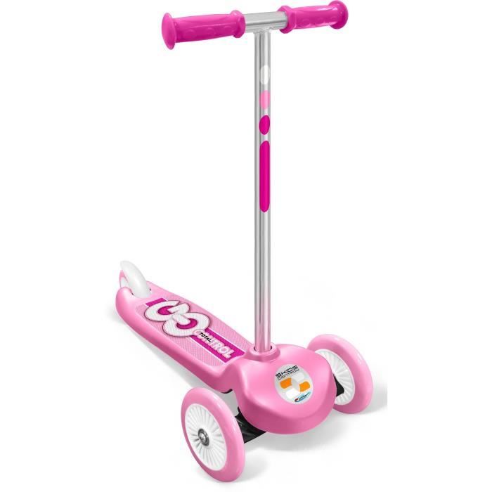Image of Monopattino sterzante a 3 ruote - STAMP - SKIDS CONTROL - Rosa