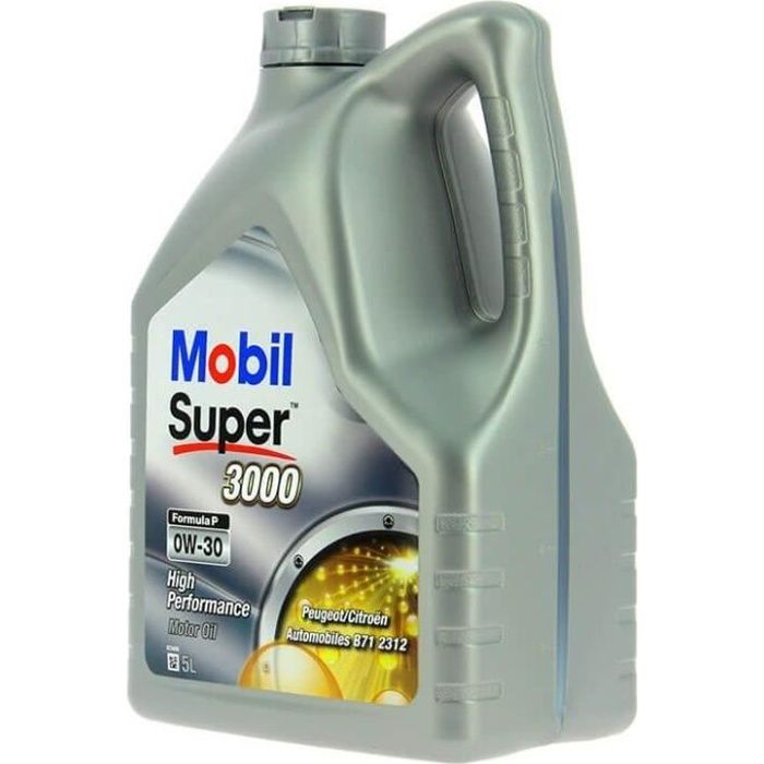 MOBIL Olio motore sintetico S3000 - 0W30 Formula-P - 5 L
