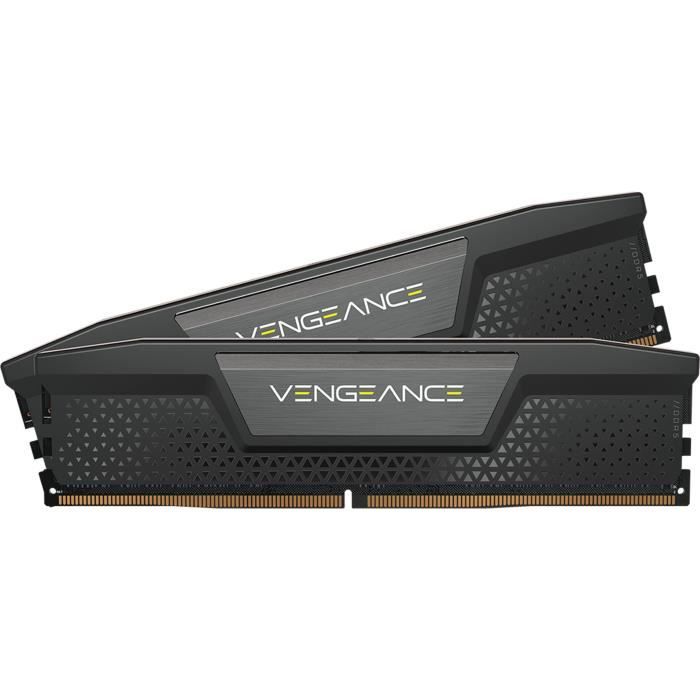 Memoria RAM - CORSAIR - Vengeance DDR5 RAM 32 GB (2x16 GB) 5600 MHz CL40 compatibile Intel XMP iCUE - Nera (CMK32GX5M2B5600C40)