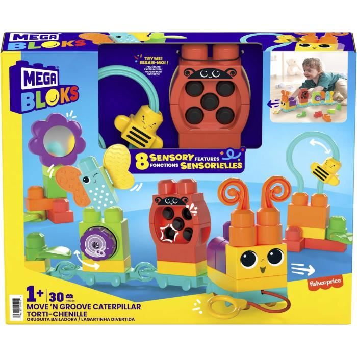 Mega Bloks IPS - Chenille des Sens to Build - Costruzione - 12 mesi e +