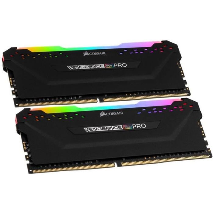 Memoria PC CORSAIR DDR4 da 32 GB (2 * 16) RGB, (CMW32GX4M2Z3600C18)
