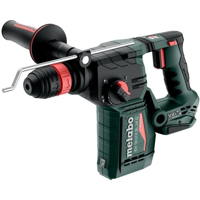 Martello perforatore a batteria - METABO - KH 18 LTX BL 24 Q - 18 V - MetaBOX 165 L