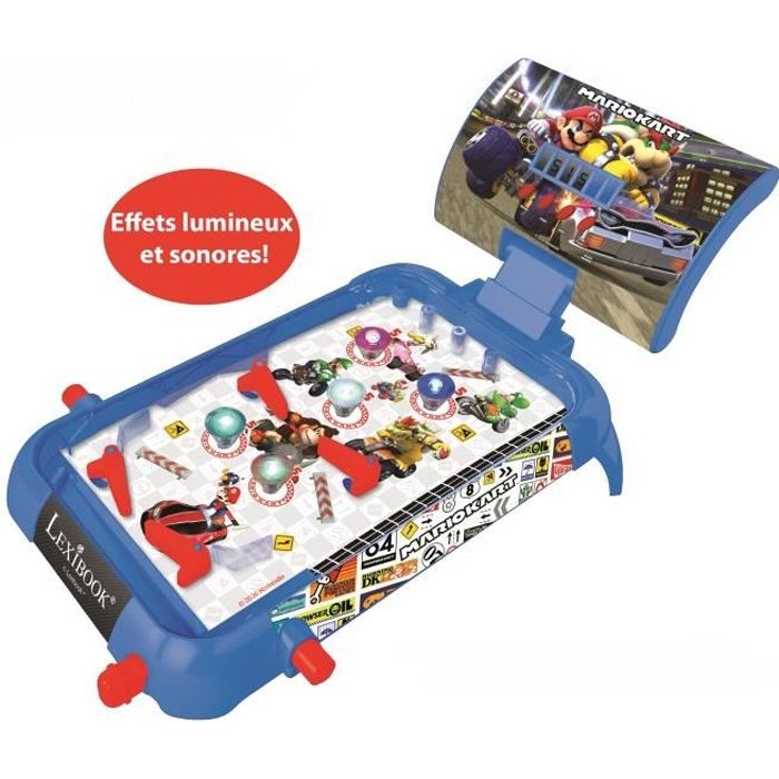 Image of MARIO KART Flipper elettronico con effetti luminosi e sonori - LEXIBOOK