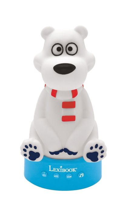 Image of LEXIBOOK - Contatore di storie 3D dell'orso - con luce notturna, musica e variazione di colore 17 cm (francese)