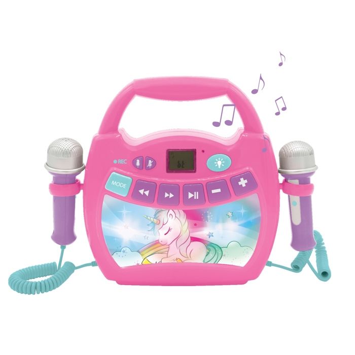 Image of LEXIBOOK - Altoparlante Bluetooth Unicorno - Effetti di luce, microfoni e batteria ricaricabile