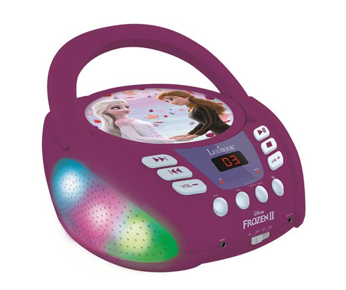 Image of Lettore CD Bluetooth congelato con effetti di luce