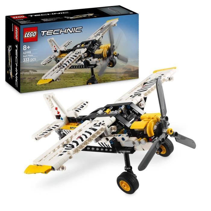 LEGO Technic 42198 Bush Plane - Gioco di costruzione per bambini di 8 anni