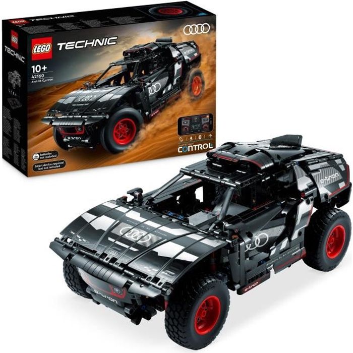 LEGO Technic 42160 Audi RS Q e-tron, Auto da rally telecomandata, Modello Fuoristrada Dakar
