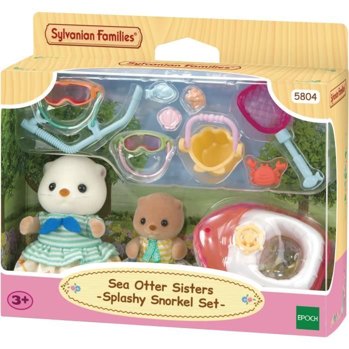 Image of Le sorelle lontra di mare - FAMIGLIE SYLVANIAN - 5804