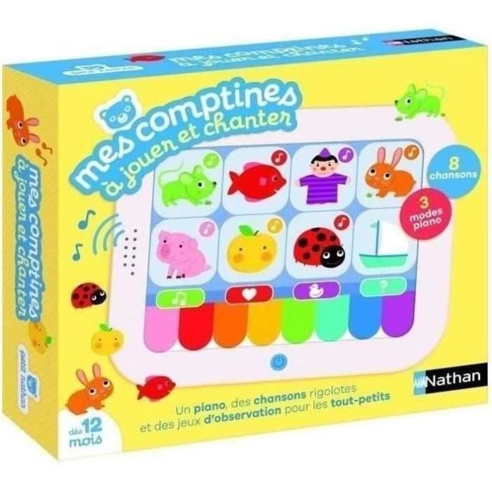 Image of Le mie filastrocche da suonare e cantare - Gioco interattivo - NATHAN - Scopri e canta 8 filastrocche!