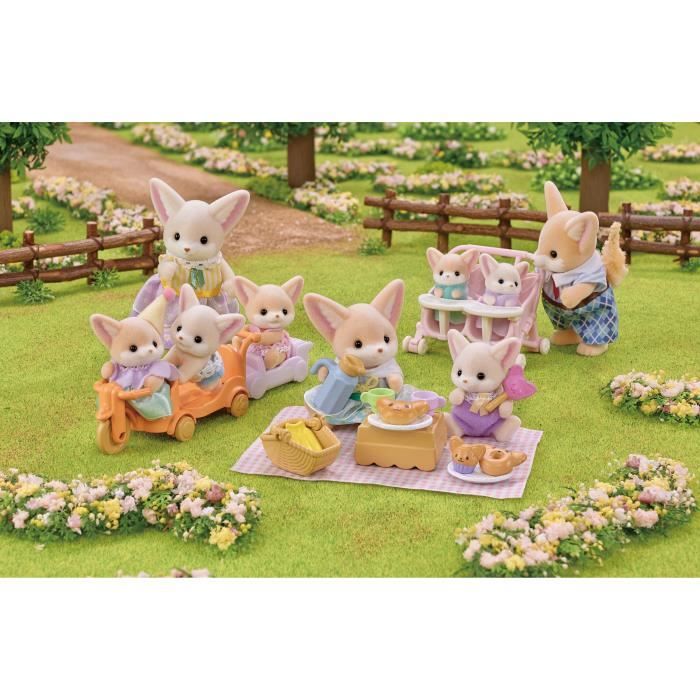 Image of Il set da picnic di Fennec - Famiglie Sylvanian Brothers and Sisters