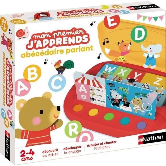Image of IL MIO PRIMO IMPARO - ABECEDARIO PARLANTE - Gioco educativo - NATHAN - Scopri l'alfabeto interattivo!
