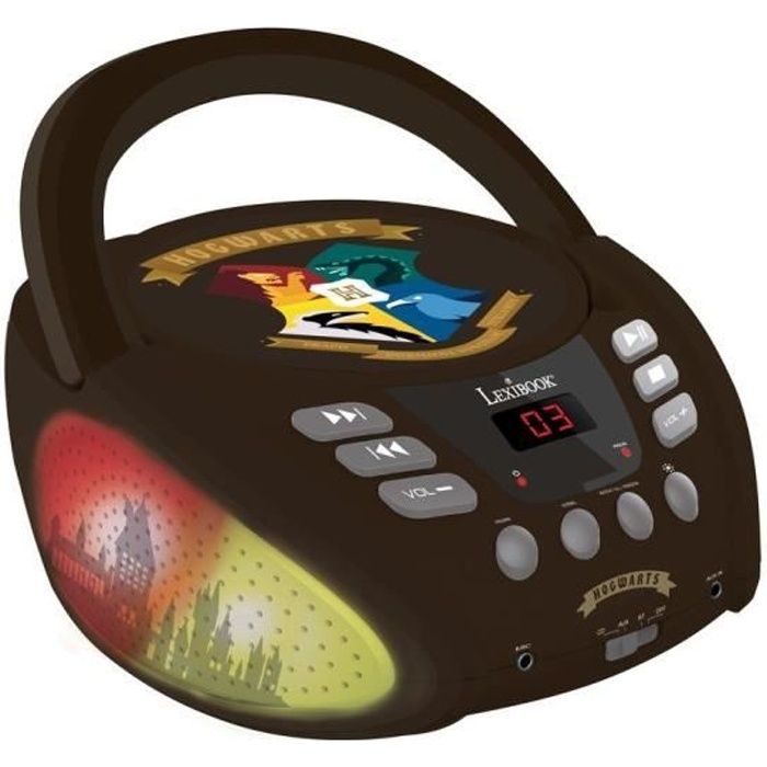 Image of HARRY POTTER - Lettore CD Bluetooth - Effetti di luce